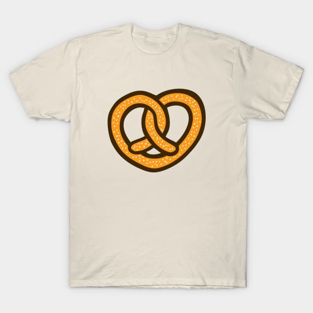 I Heart Pretzels T-Shirt by evannave